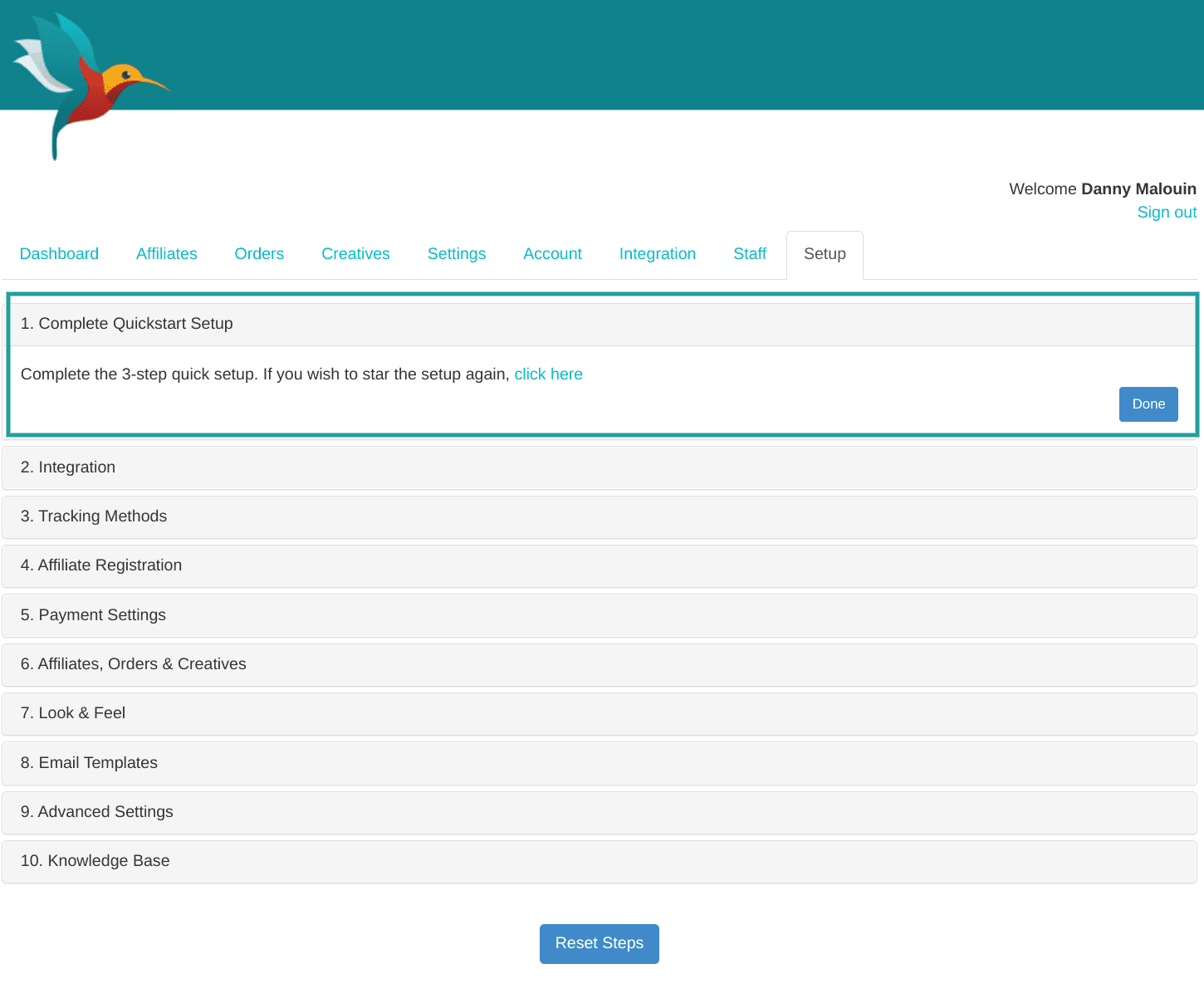 CONFIGURATION RAPIDE